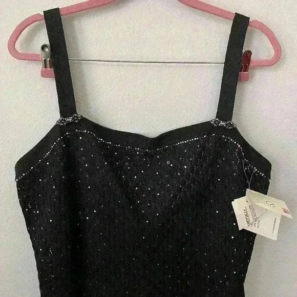 St. John Vintage Evening by Marie Gray Sparkle Evening Knit Tank 12 - Picture 2 of 11